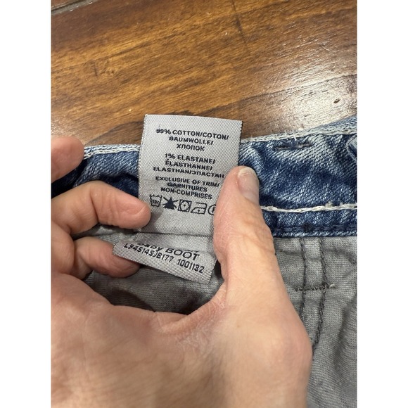 Silver Jeans Women Size 29X33 Embellished Pockets Stretch Denim Blue Jeans - Picture 5 of 6